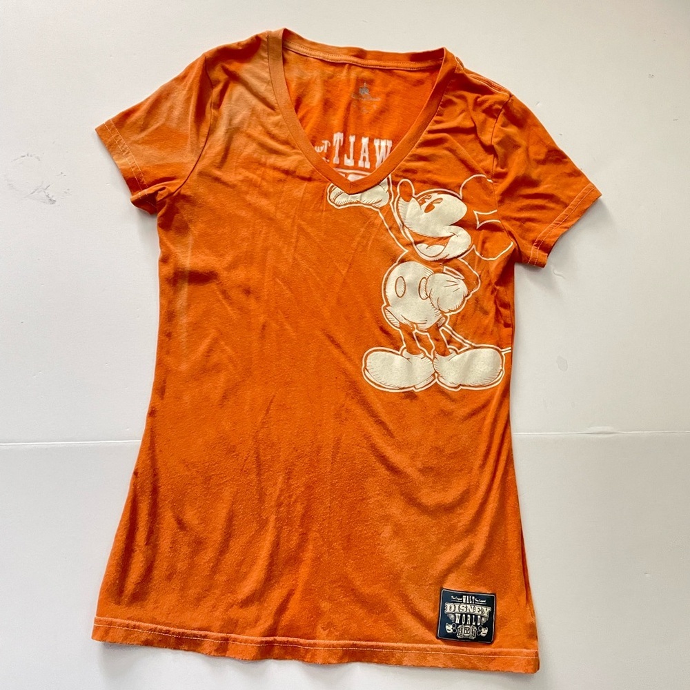 Disney Parks The Original True Legend Walt Disney World 1971 T-Shirt Juniors M